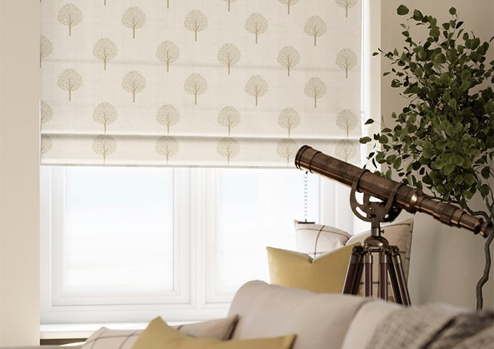 Emily Bond Yew Tree, Linen - Twist&Fit Roman Blind - Image 5